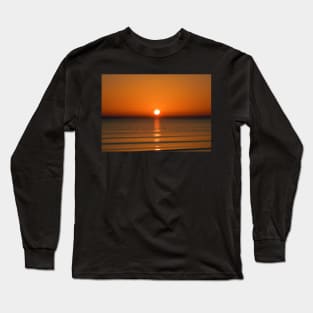 SUNSET SUPERB ON THE SEA SHORE DESIGN Long Sleeve T-Shirt